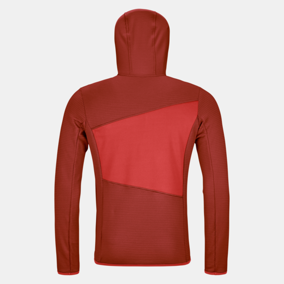 ORTOVOX FLEECE GRID HOODY M Hoodies ORTOVOX